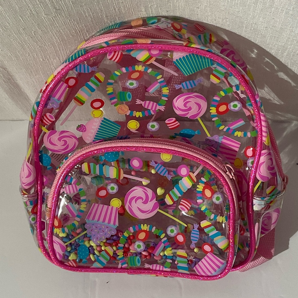 Colorful Candy Print Backpack - Picture 3 of 5